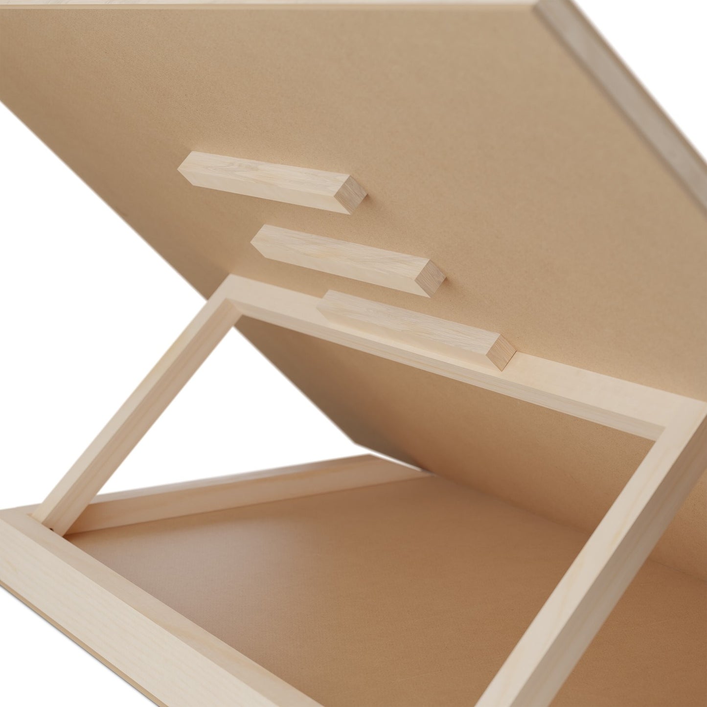 Tilting puzzle board for 1000 pieces