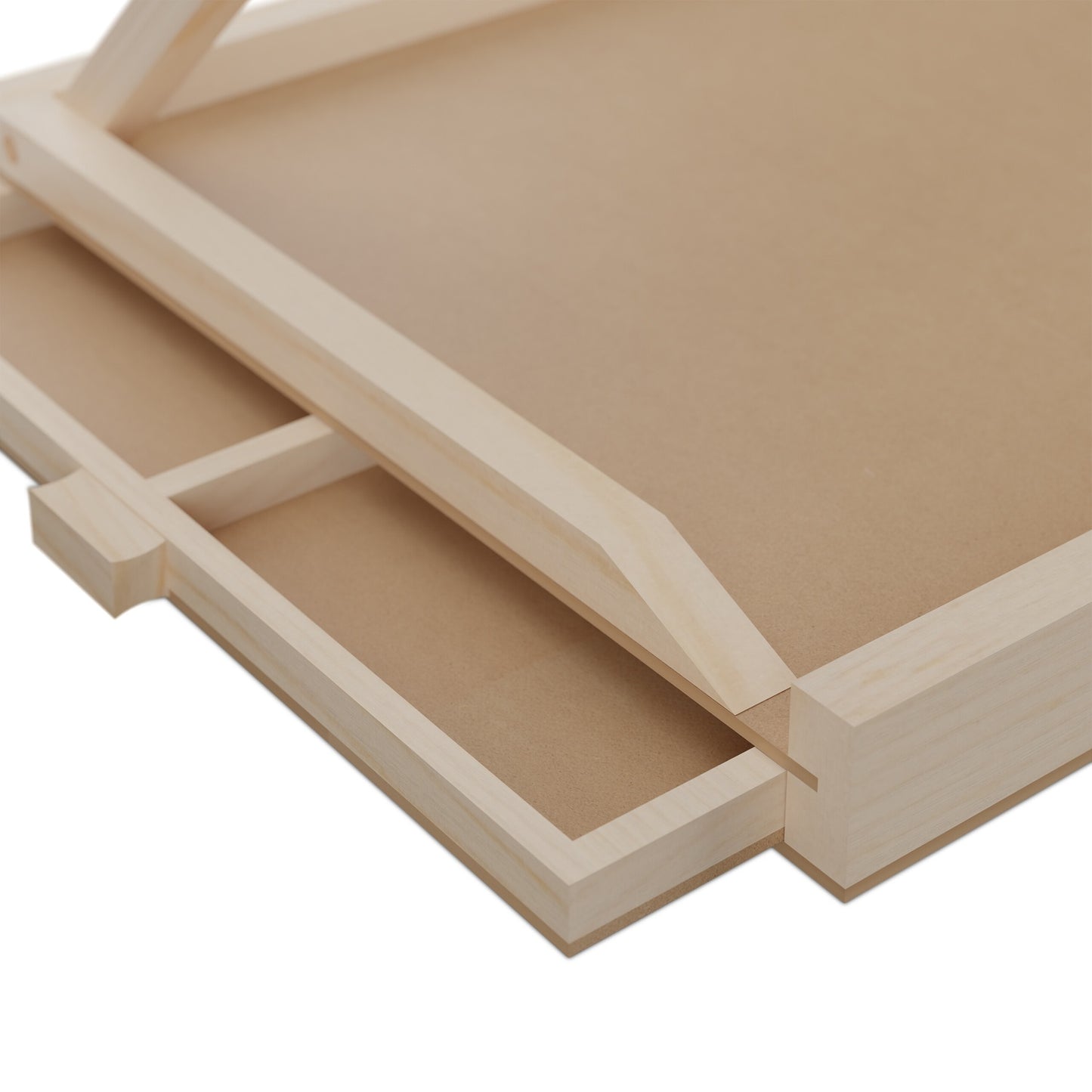 Tilting puzzle board for 1000 pieces