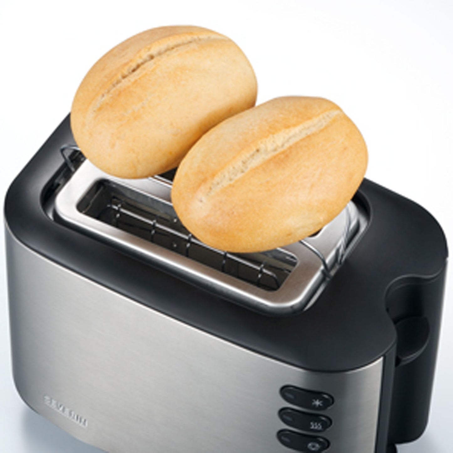 Toaster 2-Slice Stainless Steel with Defrost Function
