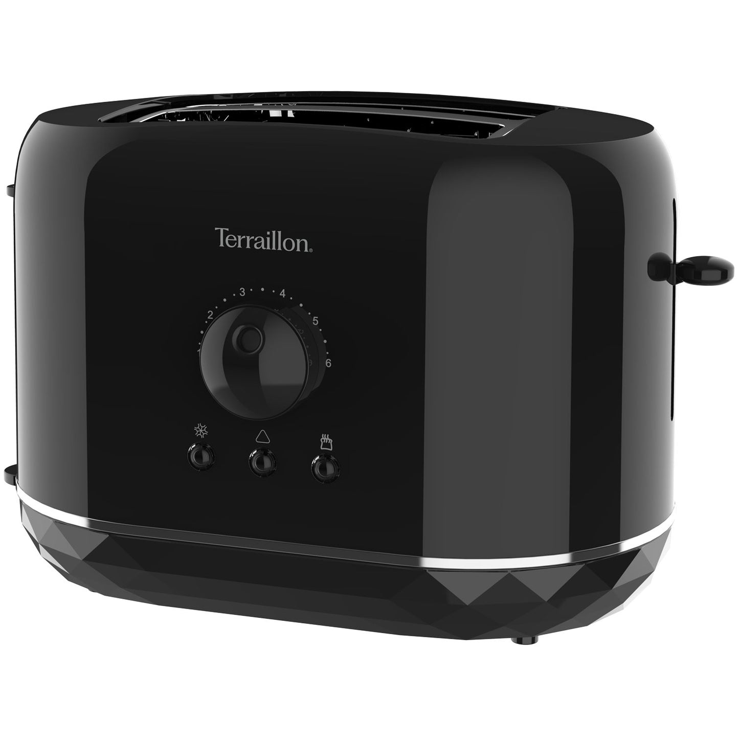 Toaster Diamond 2 Slices black