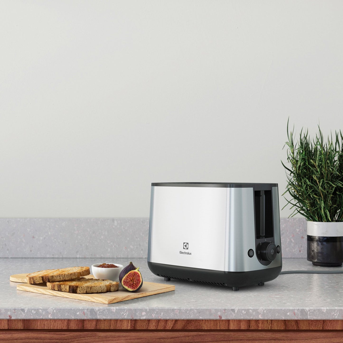 Toaster E3T1-3ST Stainless Steel
