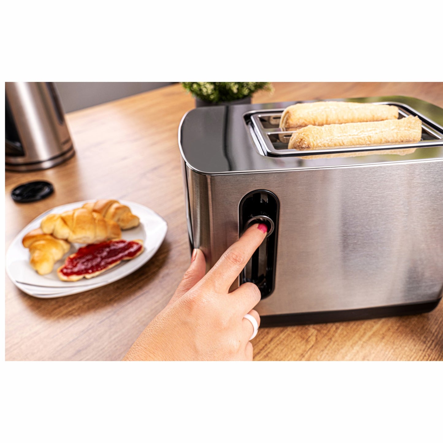 Toaster Sunny TO 850 Stainless LED-Disp Touch Control