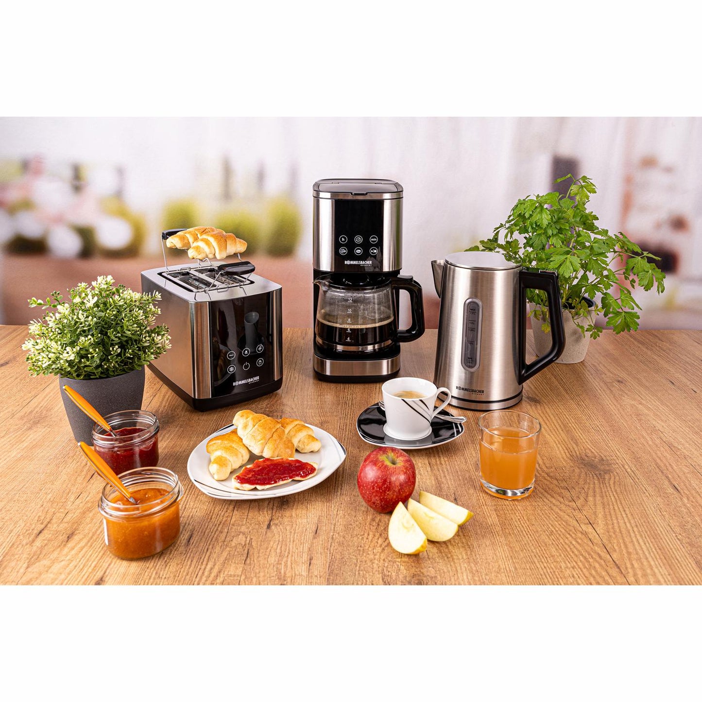 Toaster Sunny TO 850 Stainless LED-Disp Touch Control