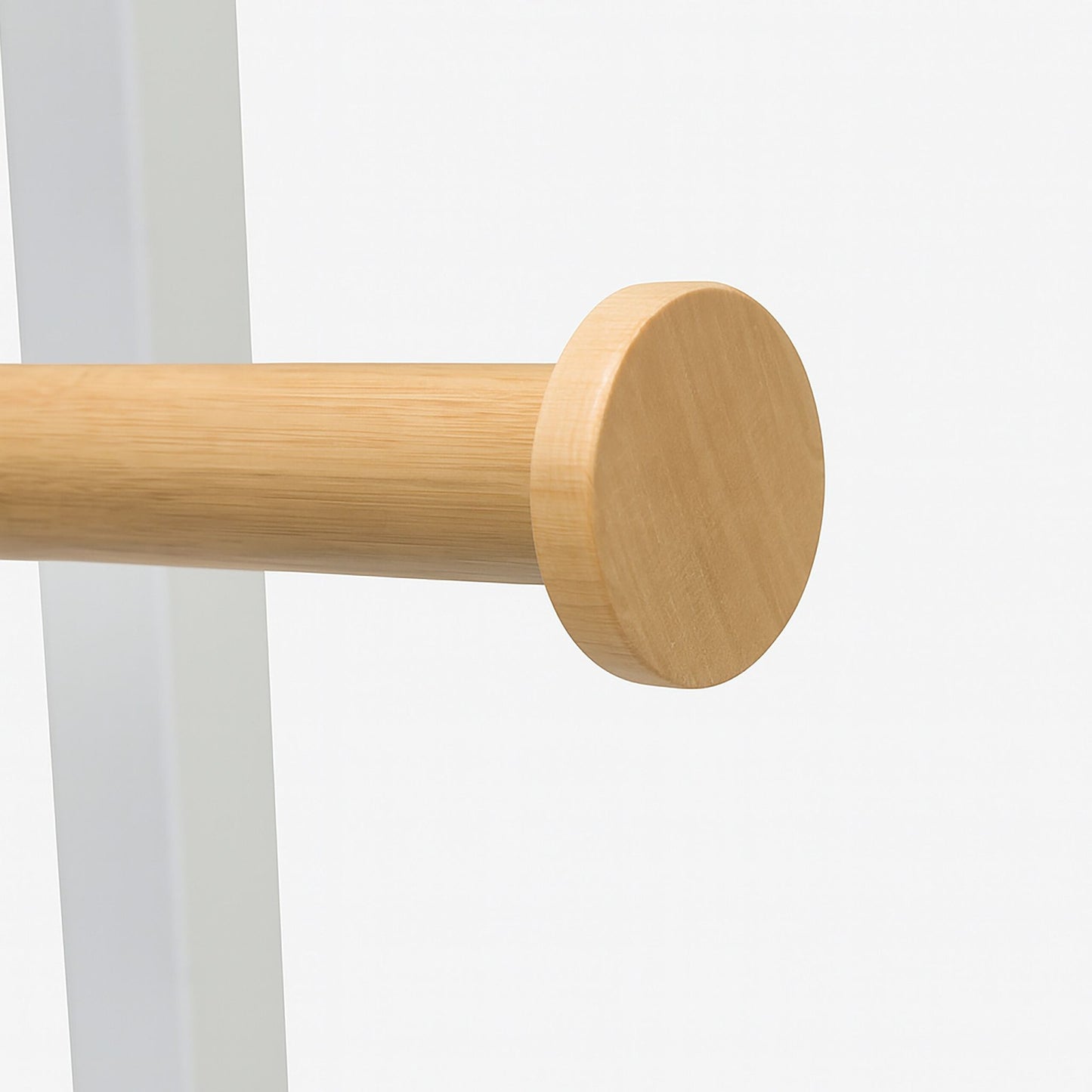 Toilet Paper Holder with Shelf – Metal & Bamboo