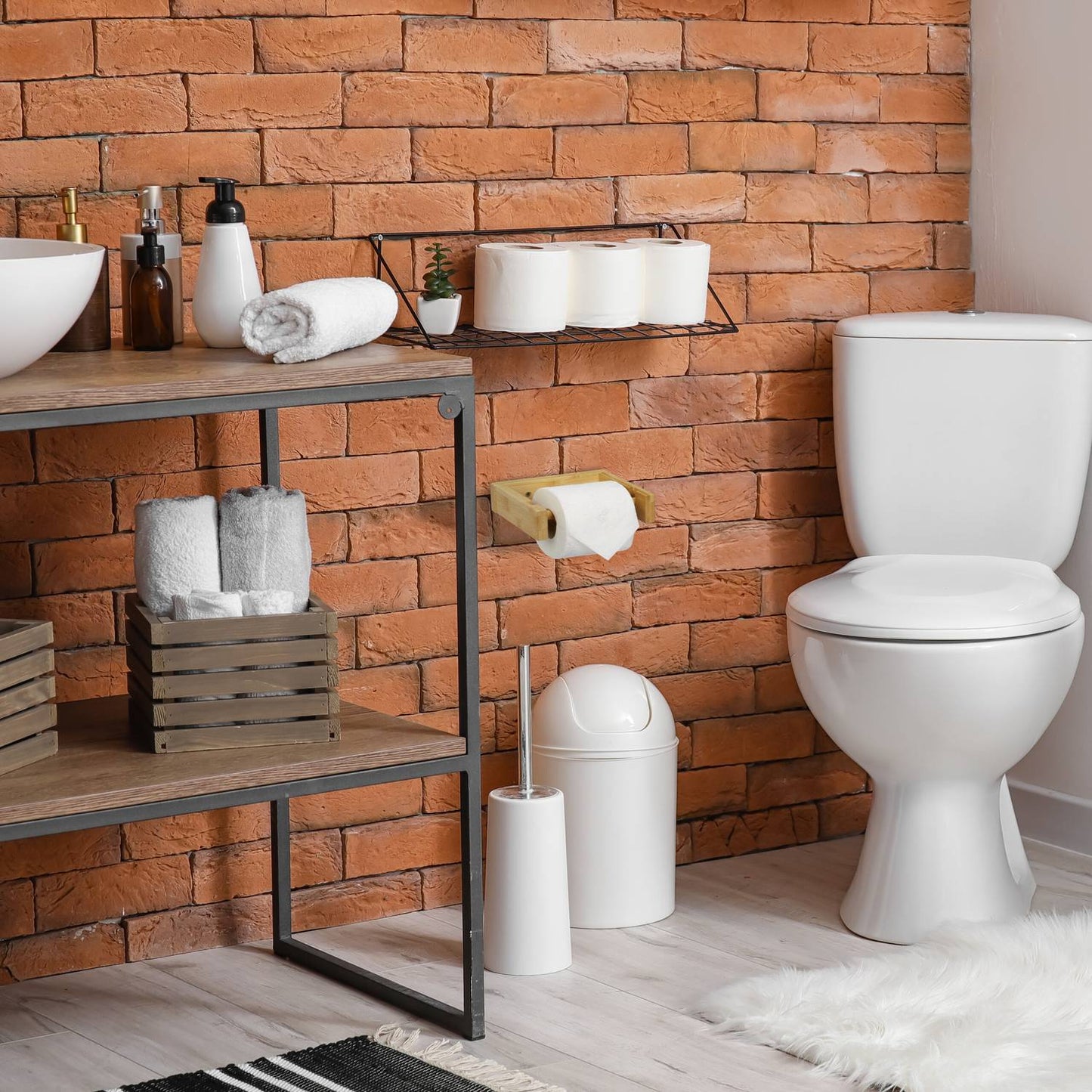 Toilet paper holder Bamboo