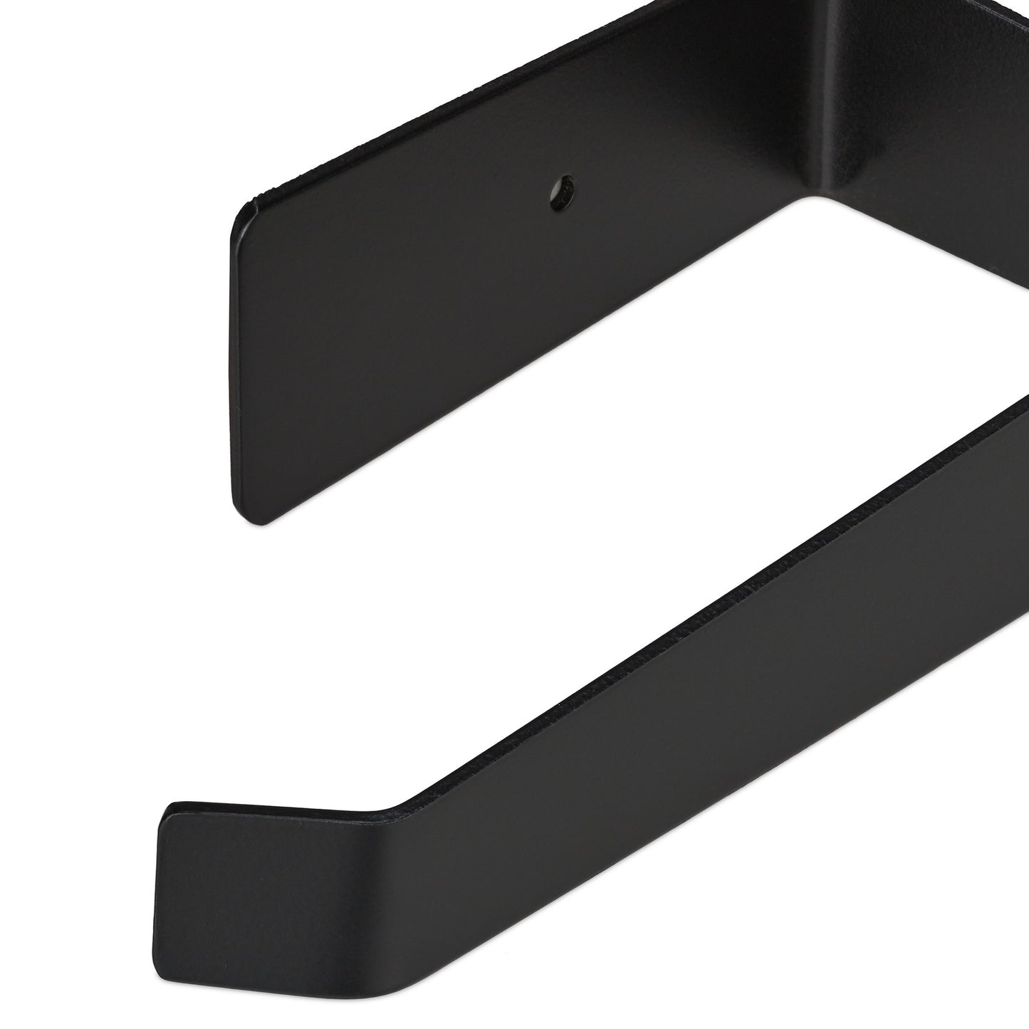 Toilet paper holder in black
