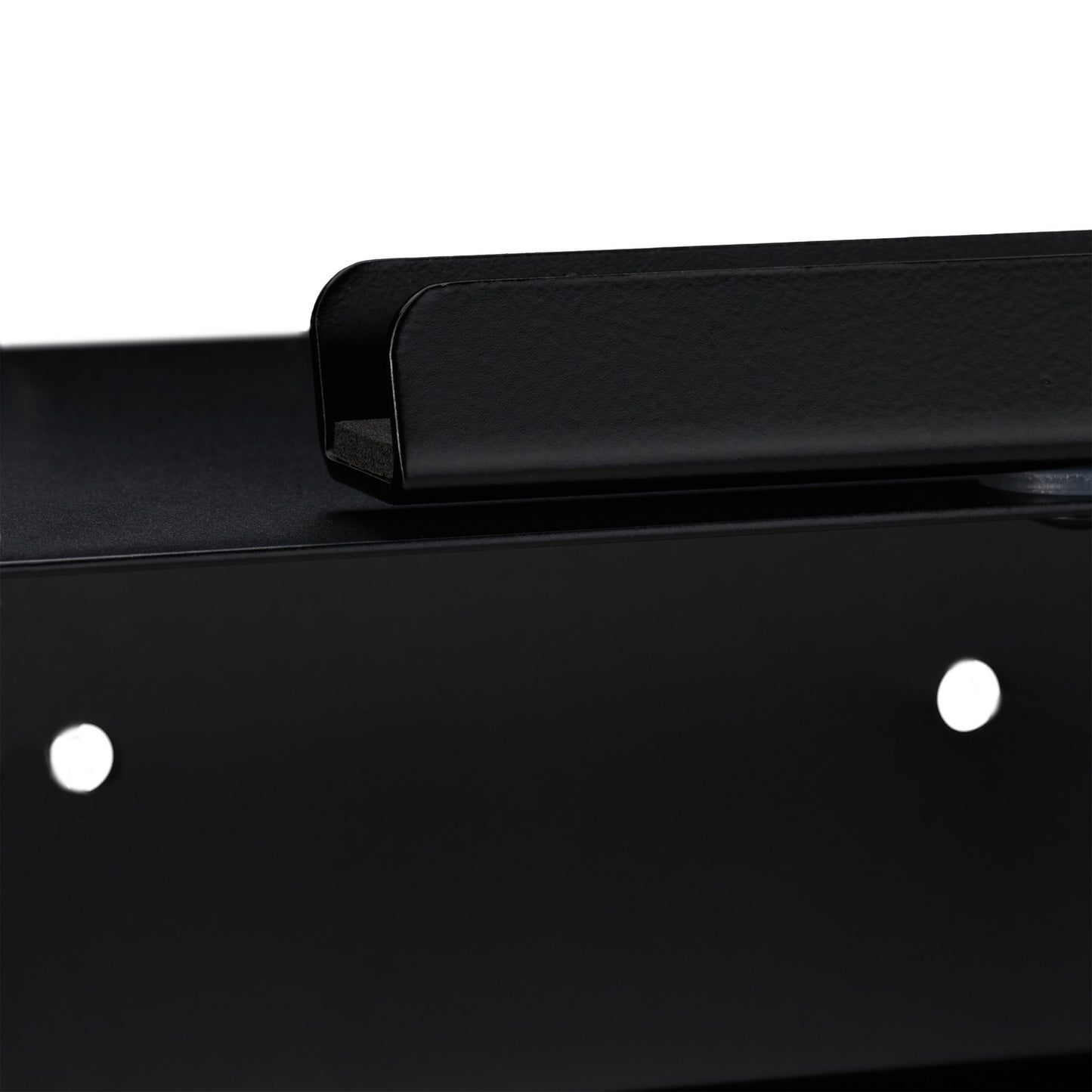 Toilet paper holder with shelf