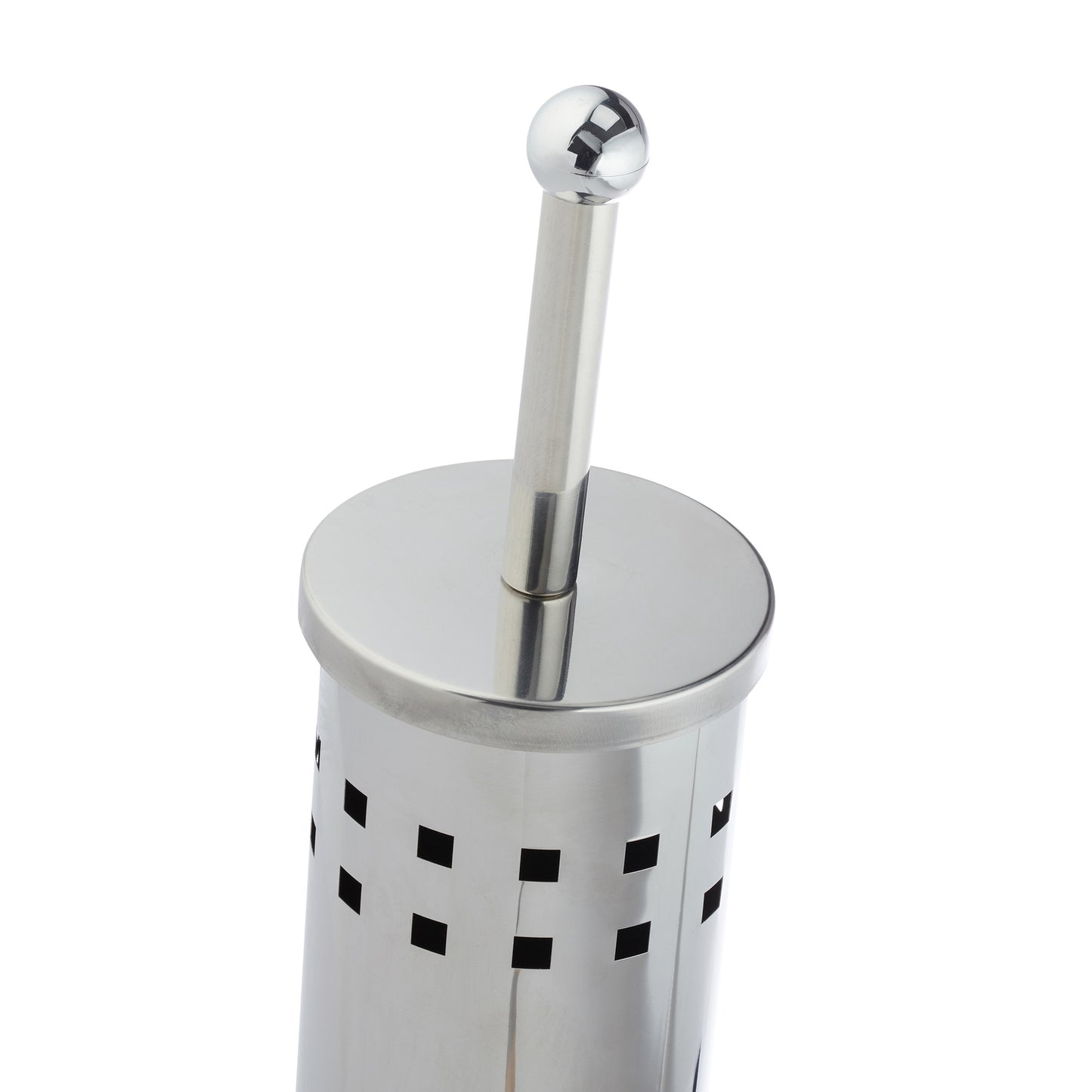 Toilet seat stainless steel round