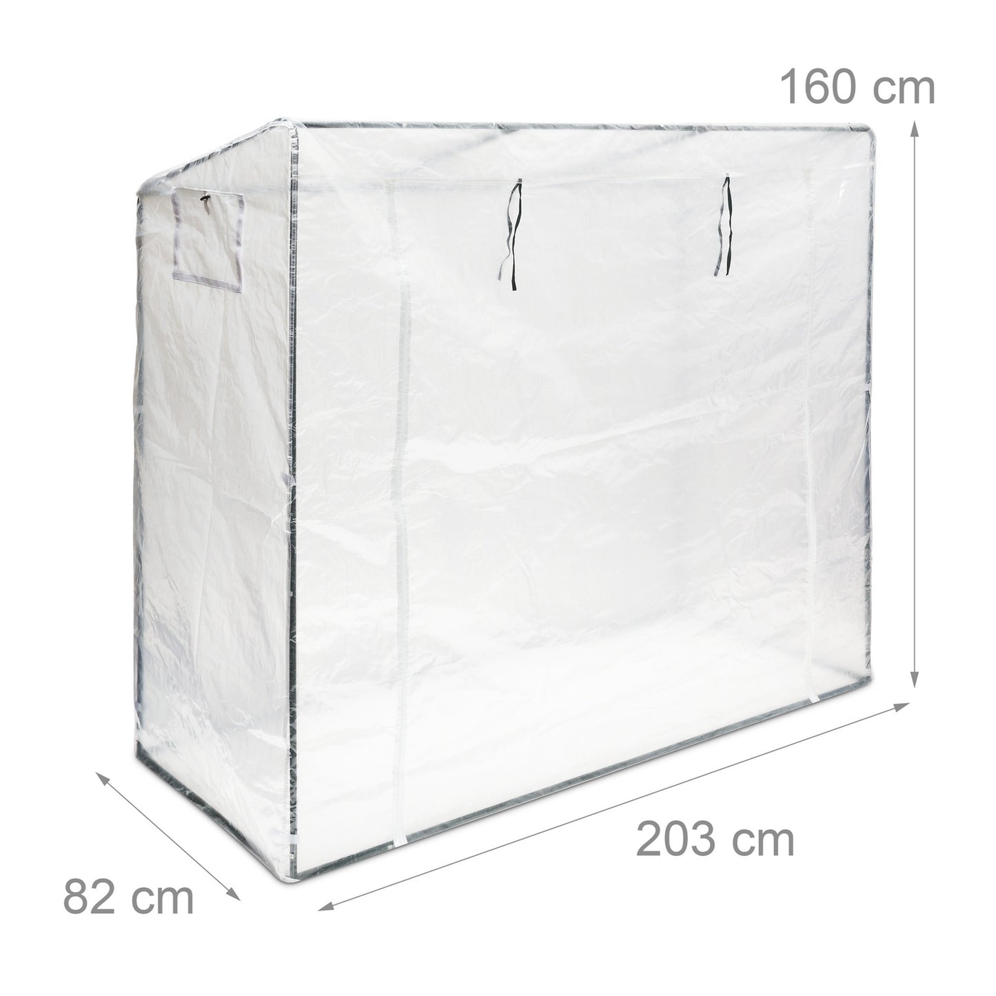 Tomato greenhouse XL with sloping roof