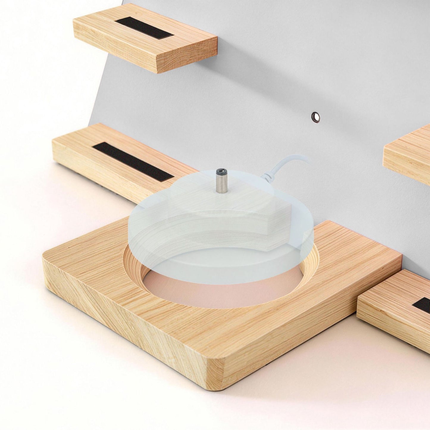 Toniebox Wall Shelf with Magnetic Storage for 34 Figures