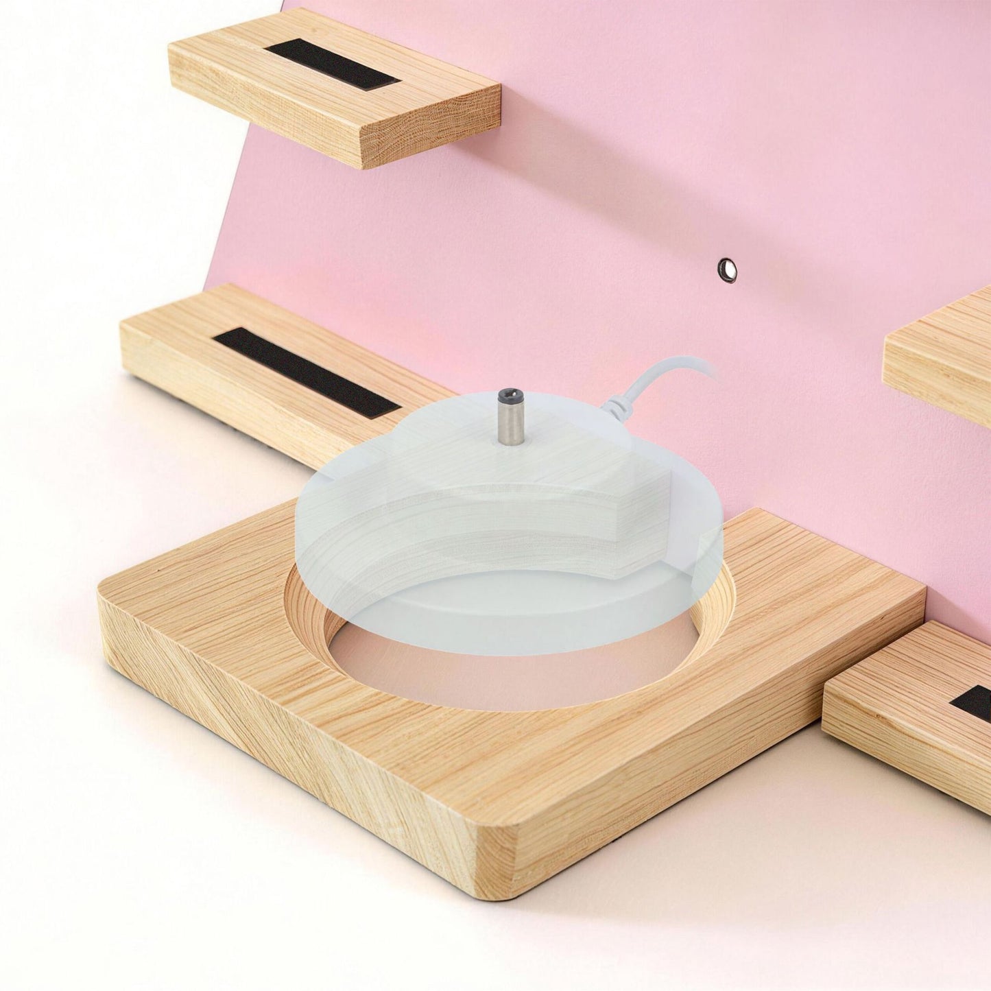 Toniebox Wall Shelf with Magnetic Storage for 34 Figures