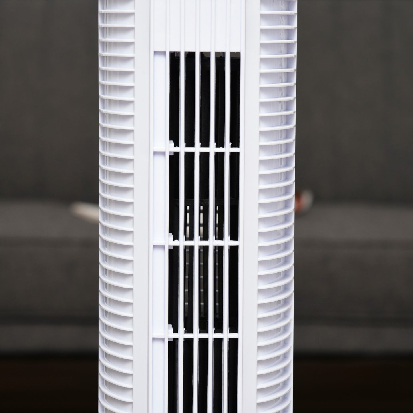 Tower fan with 70° oscillation, 78.5 cm, 50W power, 3 speeds, white