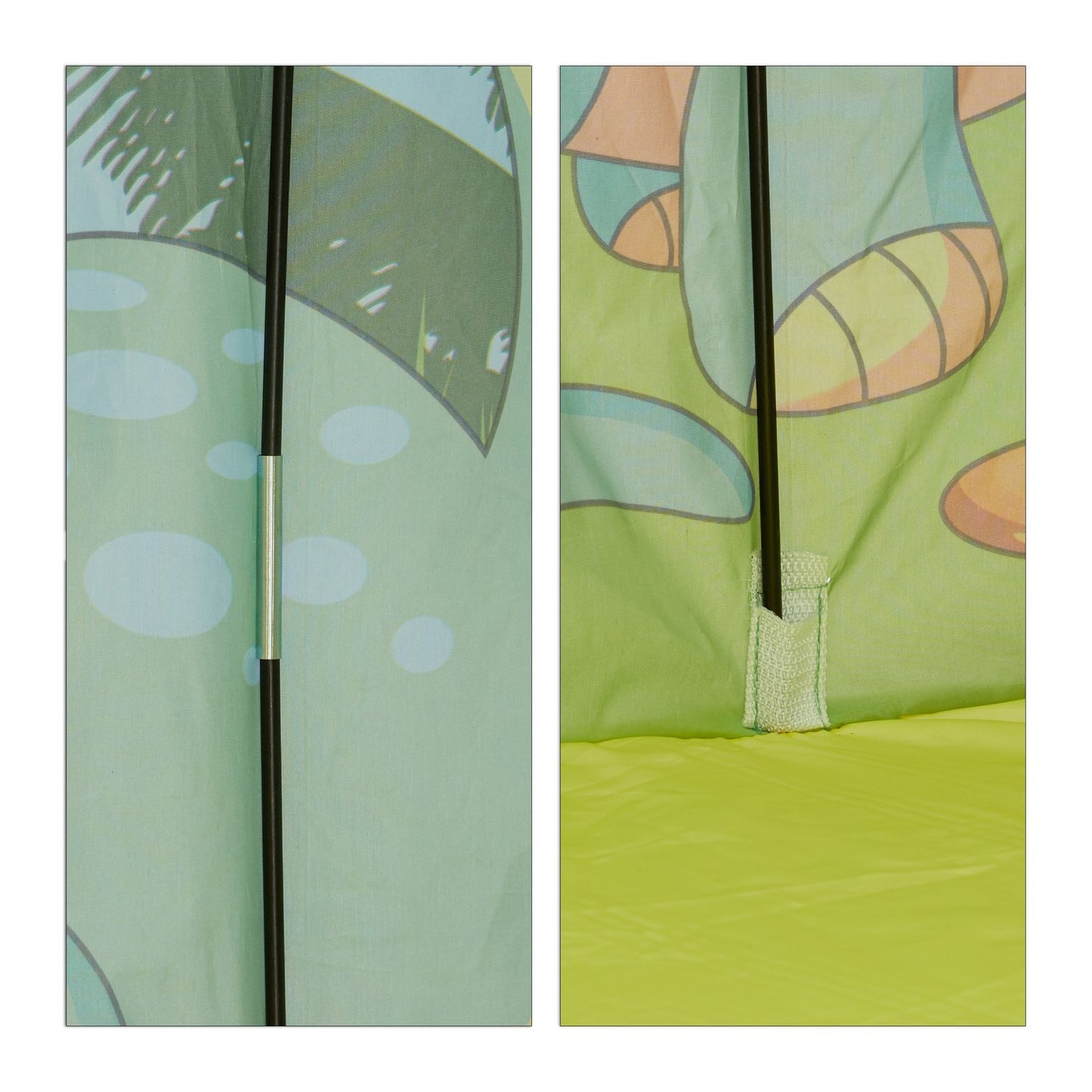 Toy tent dinosaur green