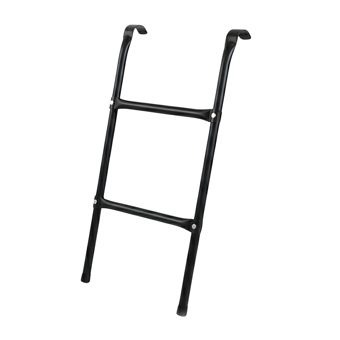 Trampoline Ladder, Black Steel, Hook-On Design