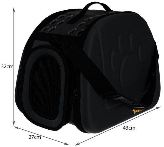 Transporter - dog/cat bag - black
