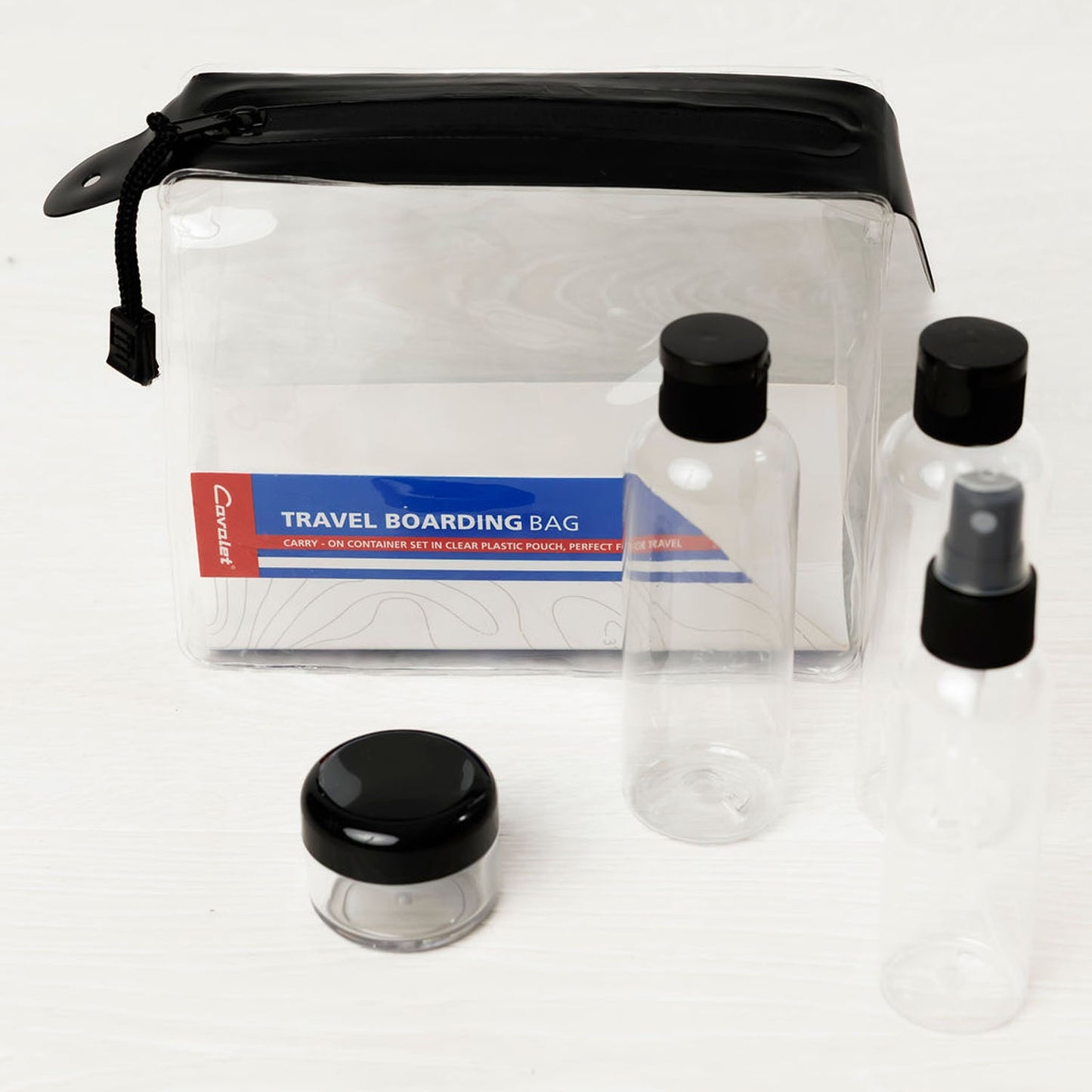 Travel Kit: Luggage Scale, Red Tag, Travel Bottles