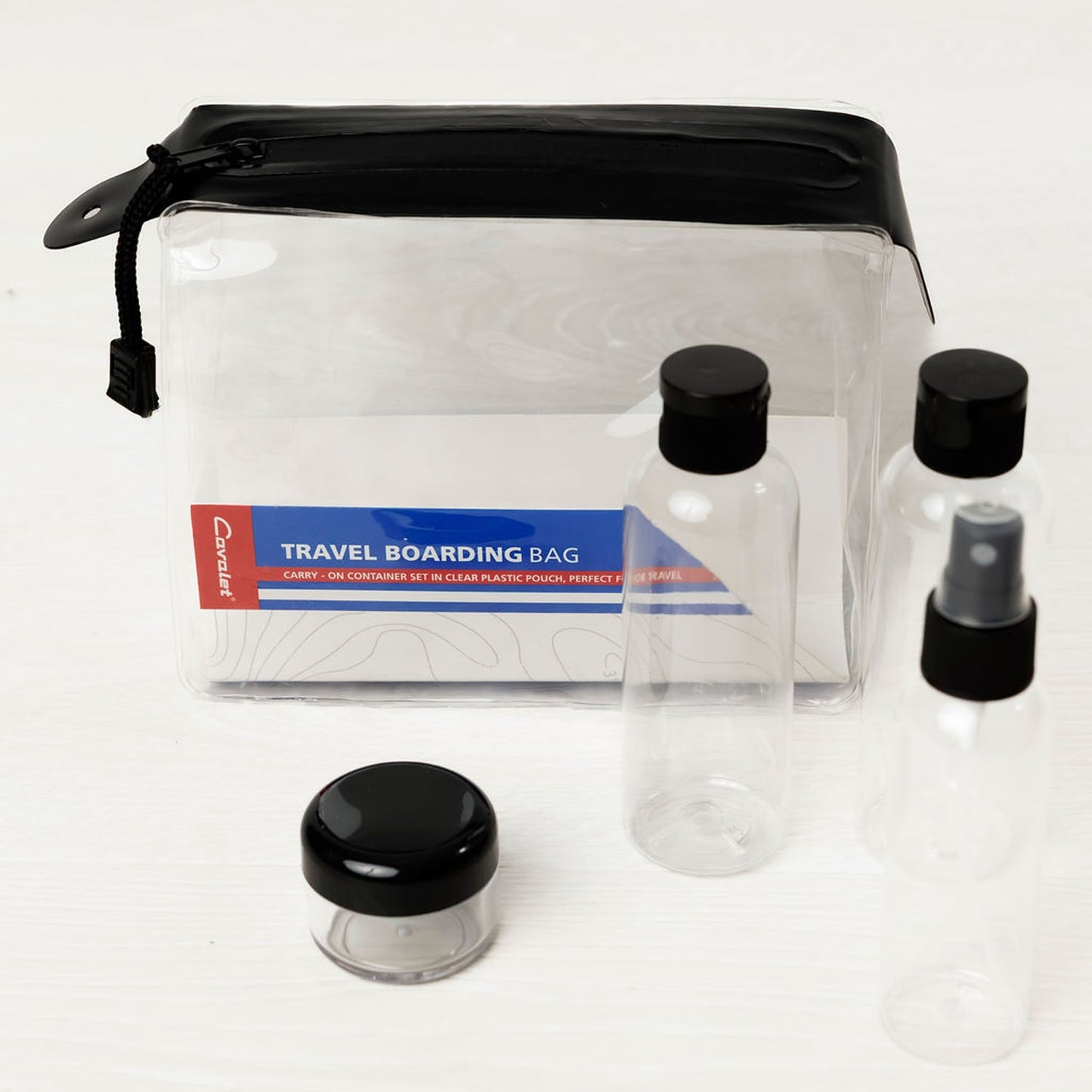 Travel Kit with 2 Memory Foam Neck Pillows, 2 Bottle Sets