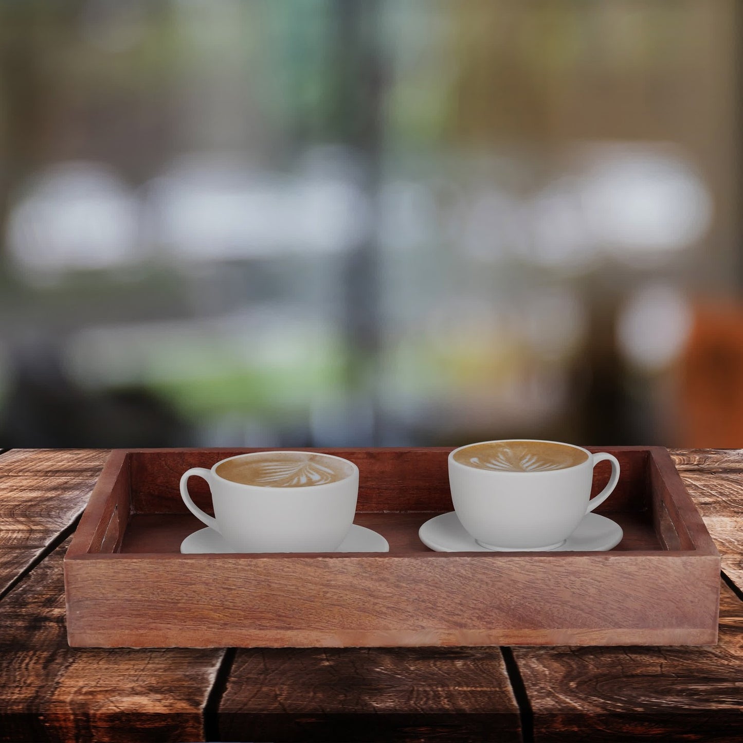 Tray in mango wood 36x26 cm