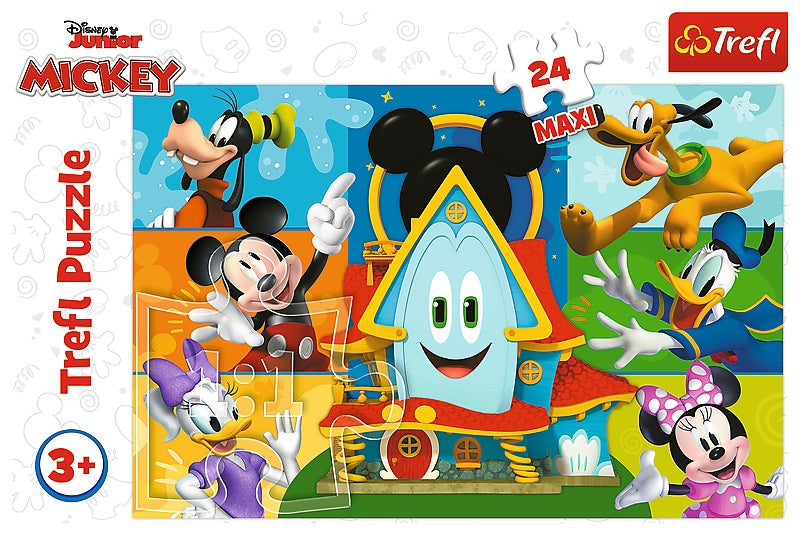 Trefl Disney Maxi Puzzle Mickey Mouse 24 Pcs