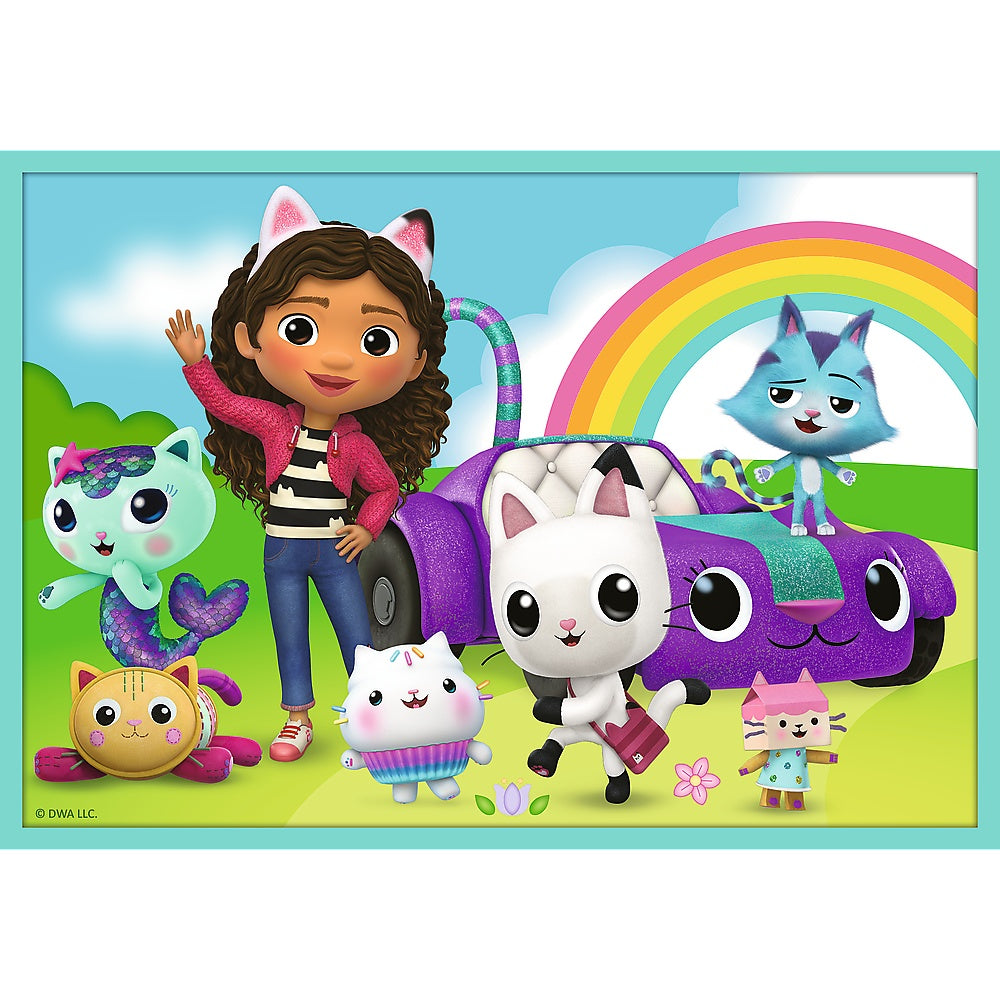 Trefl Gabby´S Dollhouse Puzzle 10 In 1 Set