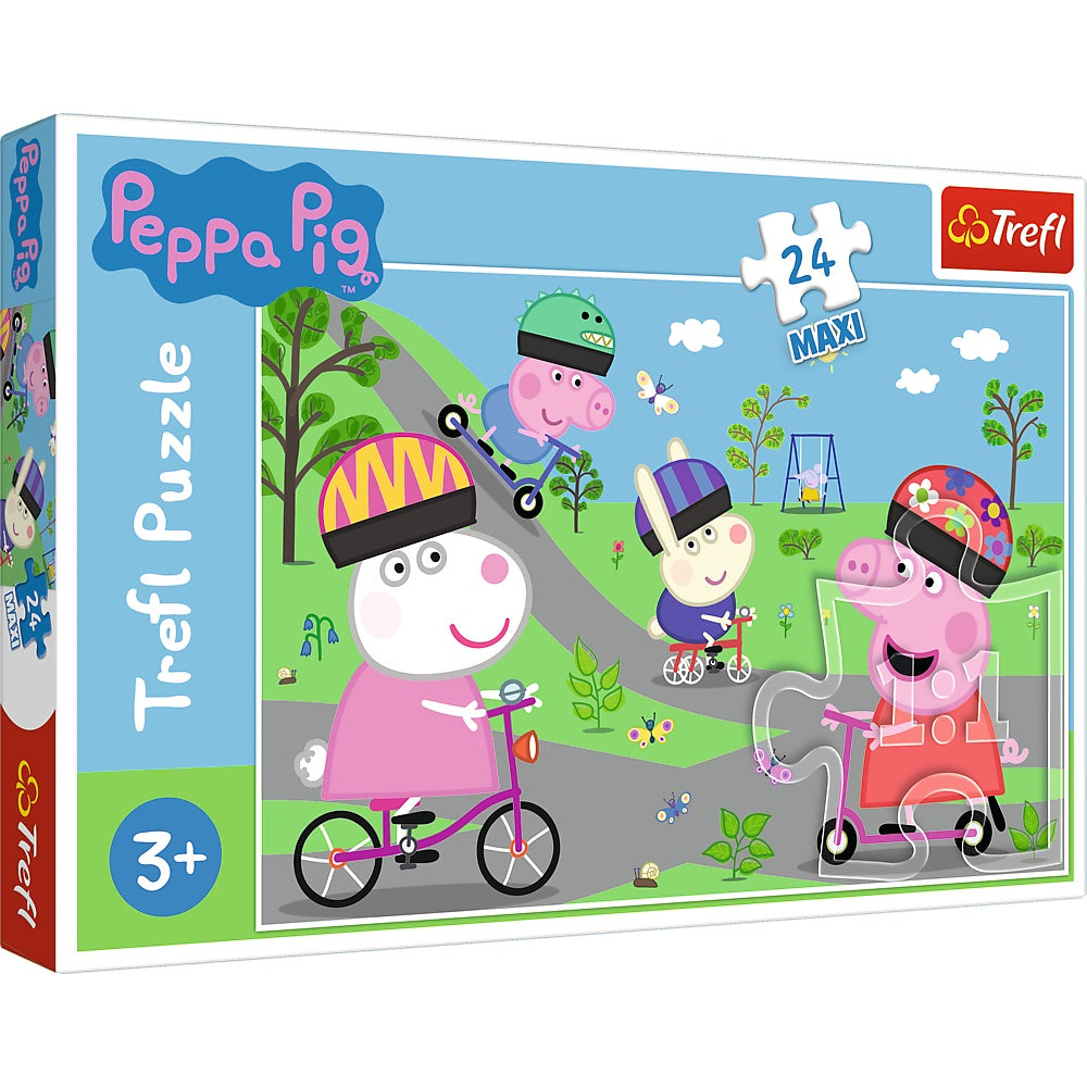 Trefl Peppa Pig Maxi Puzzle, 24 Pcs