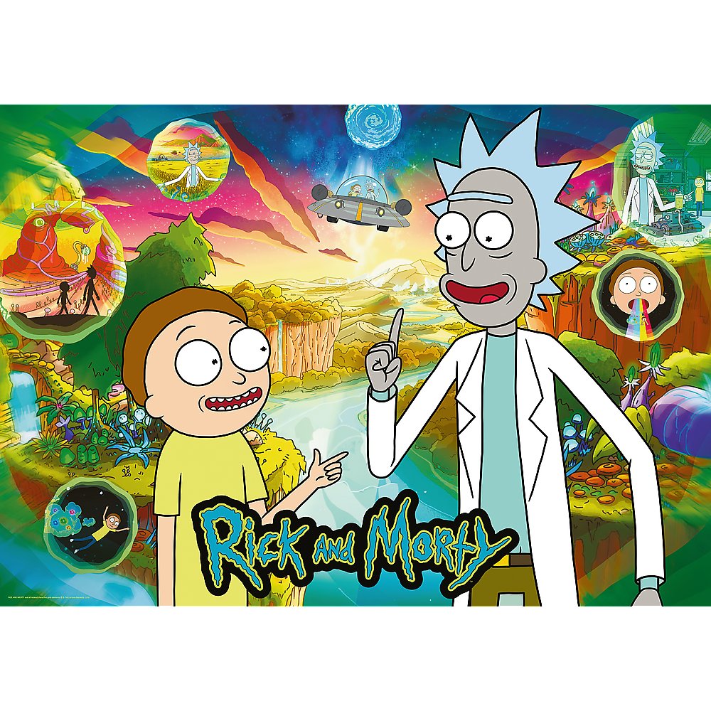 Trefl Premium Plus Puzzle Rick And Morty, 1000 Pcs