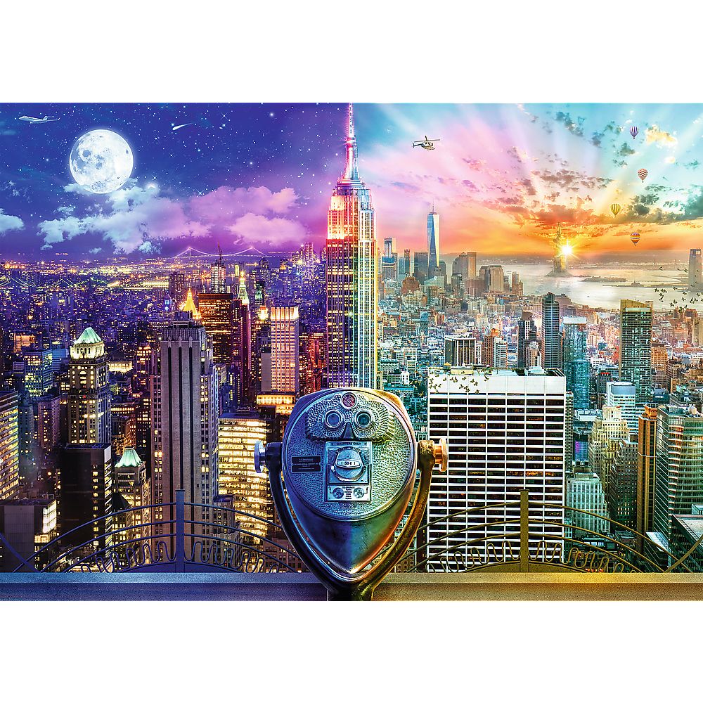 Trefl Puzzle Set American Tour, 2X500 Pcs