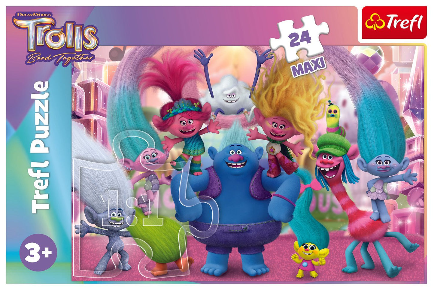 Trefl Trolls Maxi Puzzle, 24 Pcs