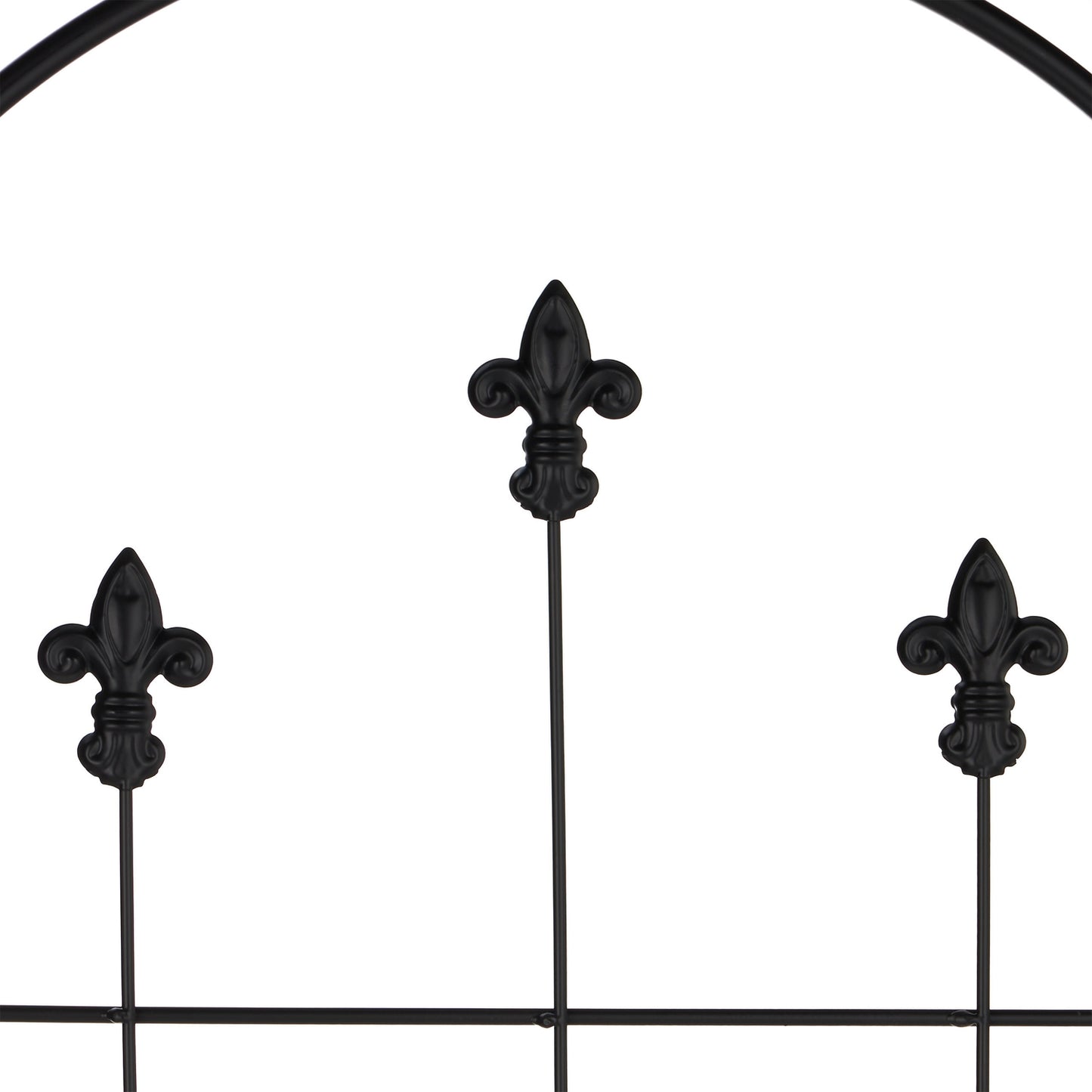 Trellis 180 cm set of 2 black
