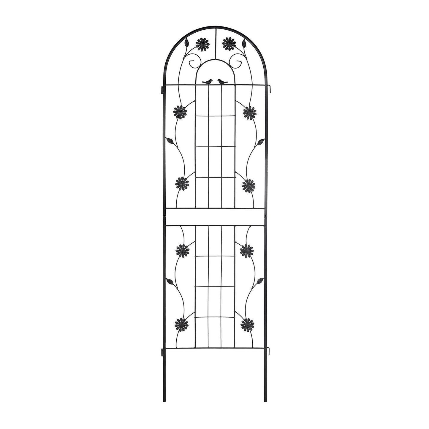 Trellis 180 cm set of 2 black