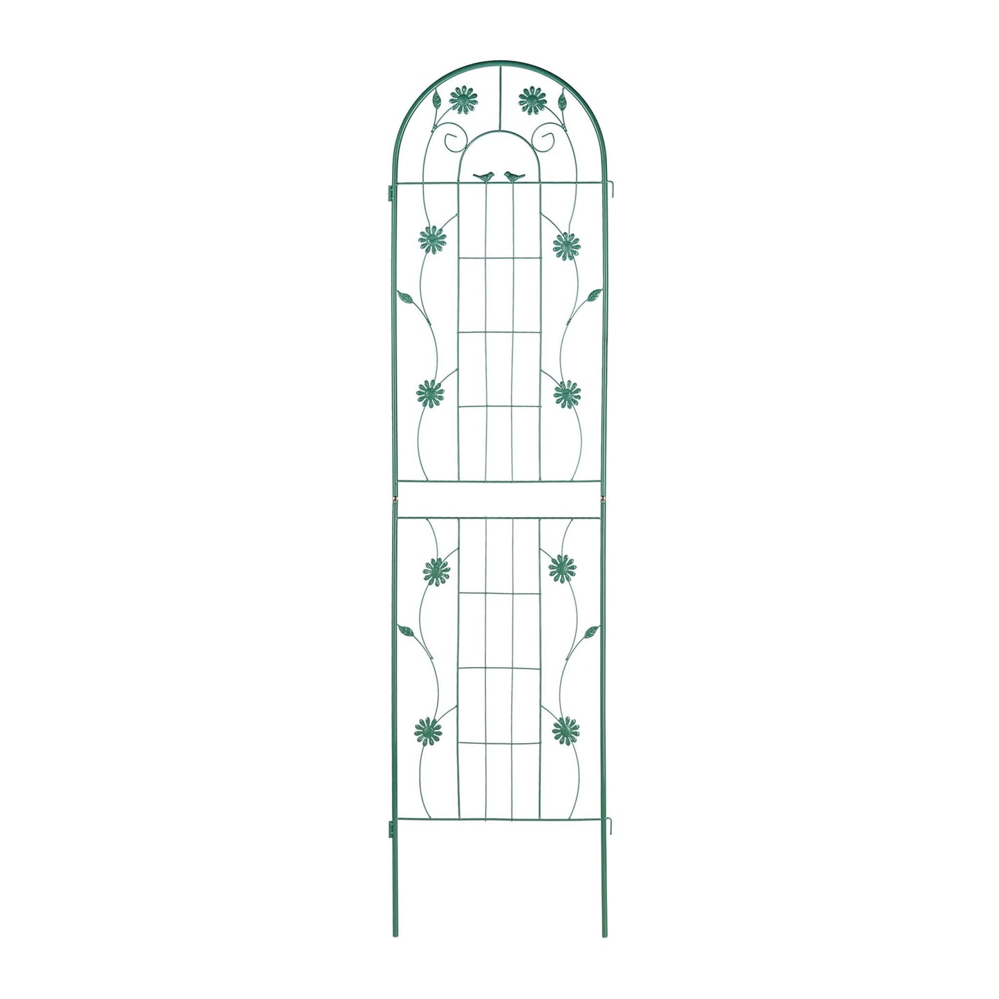 Trellis 200 cm set of 2 green