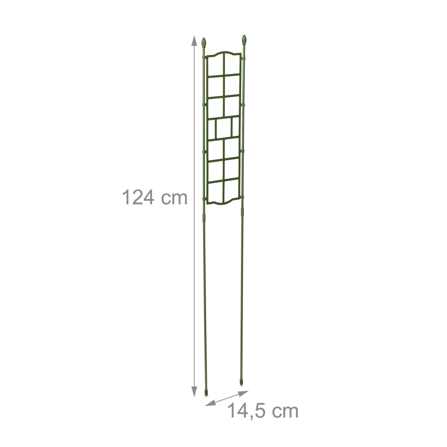 Trellis set of 3 124 cm