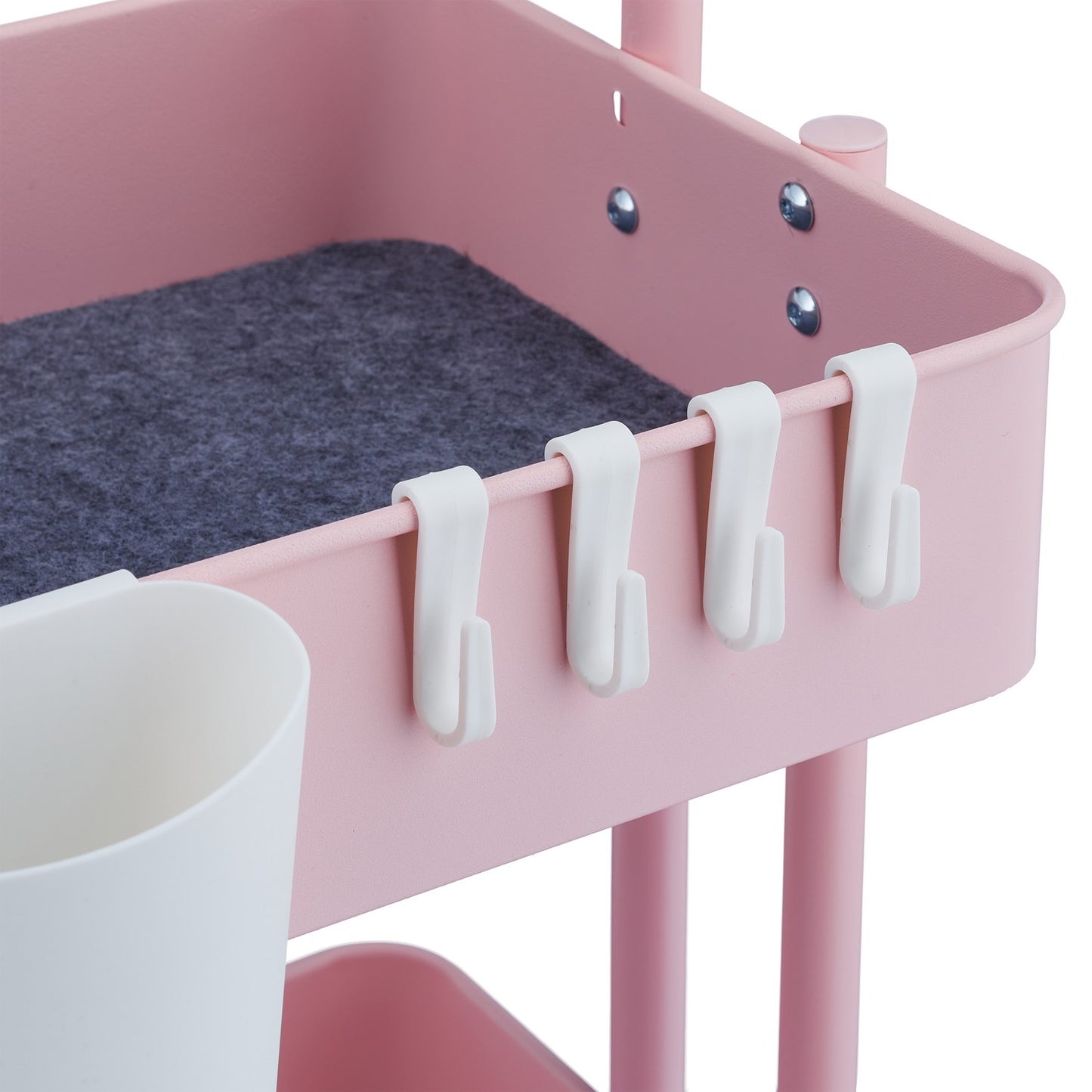 Trolley with 3 shelves