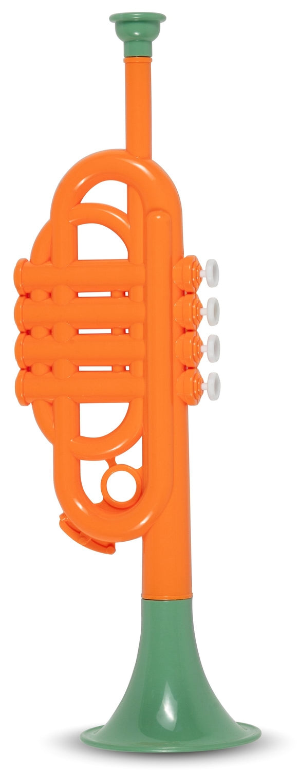 Trumpet with Brass Bell, 7-Inch Size, Includes Mouthpiece