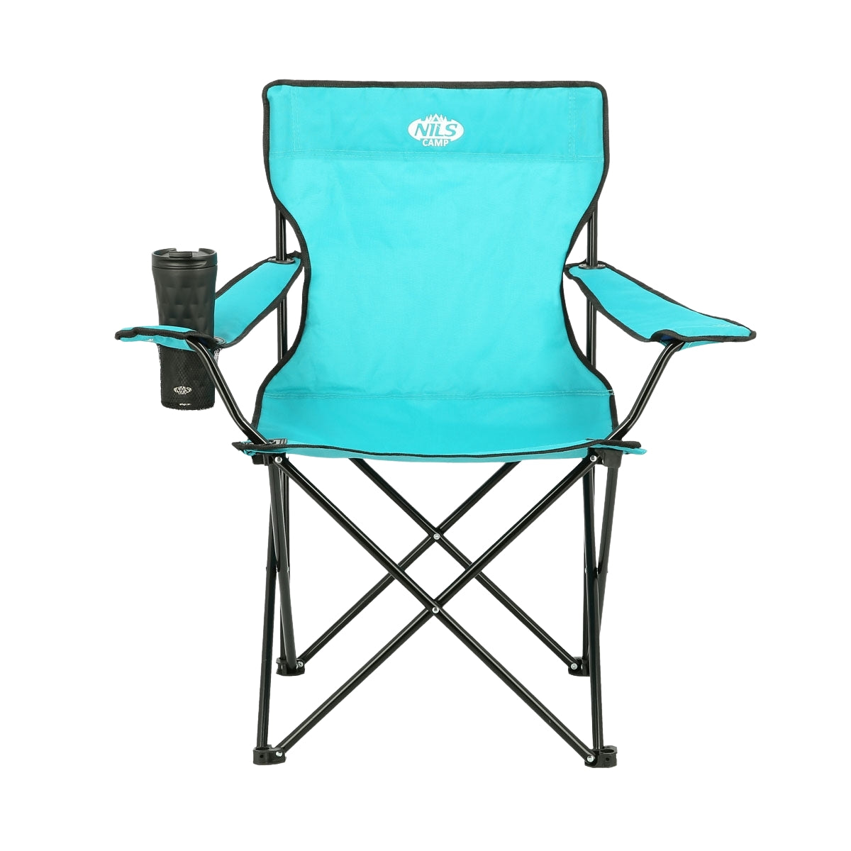Turquoise Folding Camping Chair – Lightweight, Portable