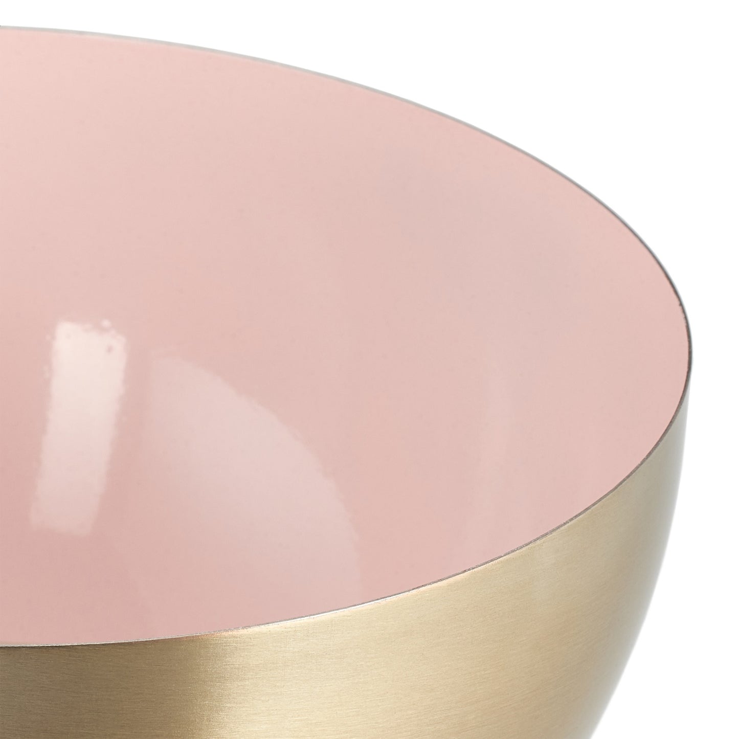 Two-Tone Stainless Steel Serving Bowl