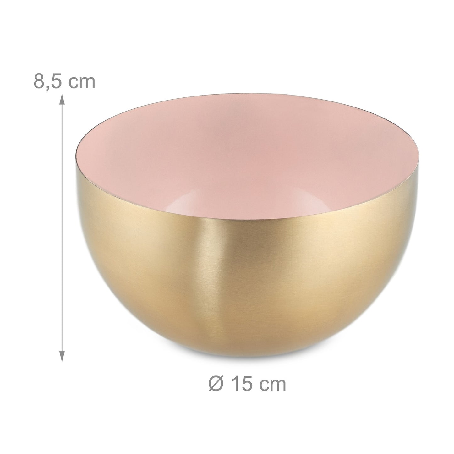 Two-Tone Stainless Steel Serving Bowl