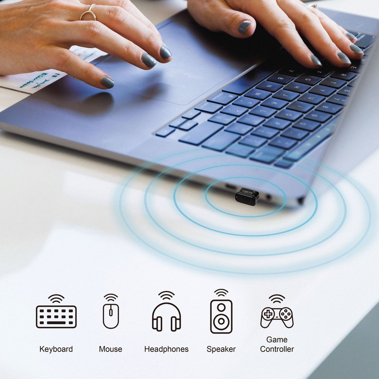 USB adapter Bluetooth 5.3 20m