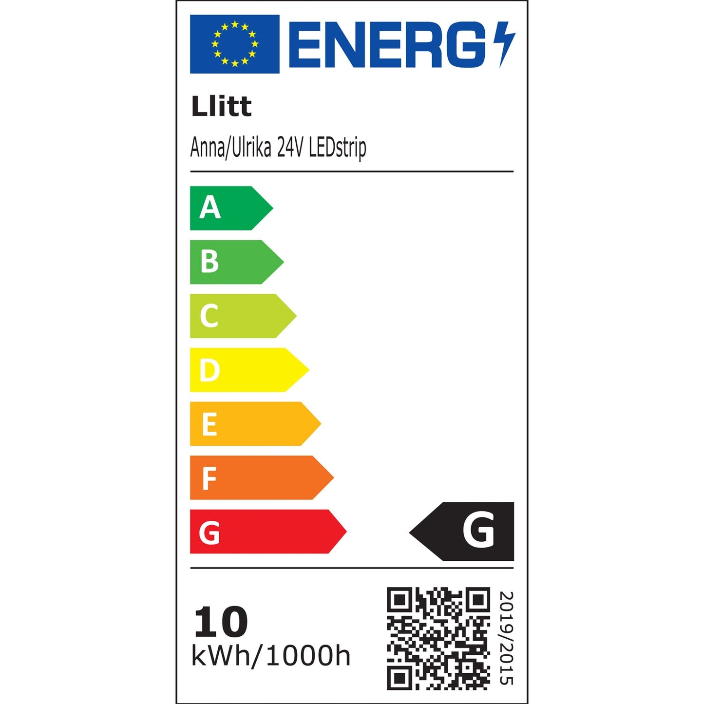 Ulrika Ledstrip COB-LED without transformer IP20 3m??? 3000K???