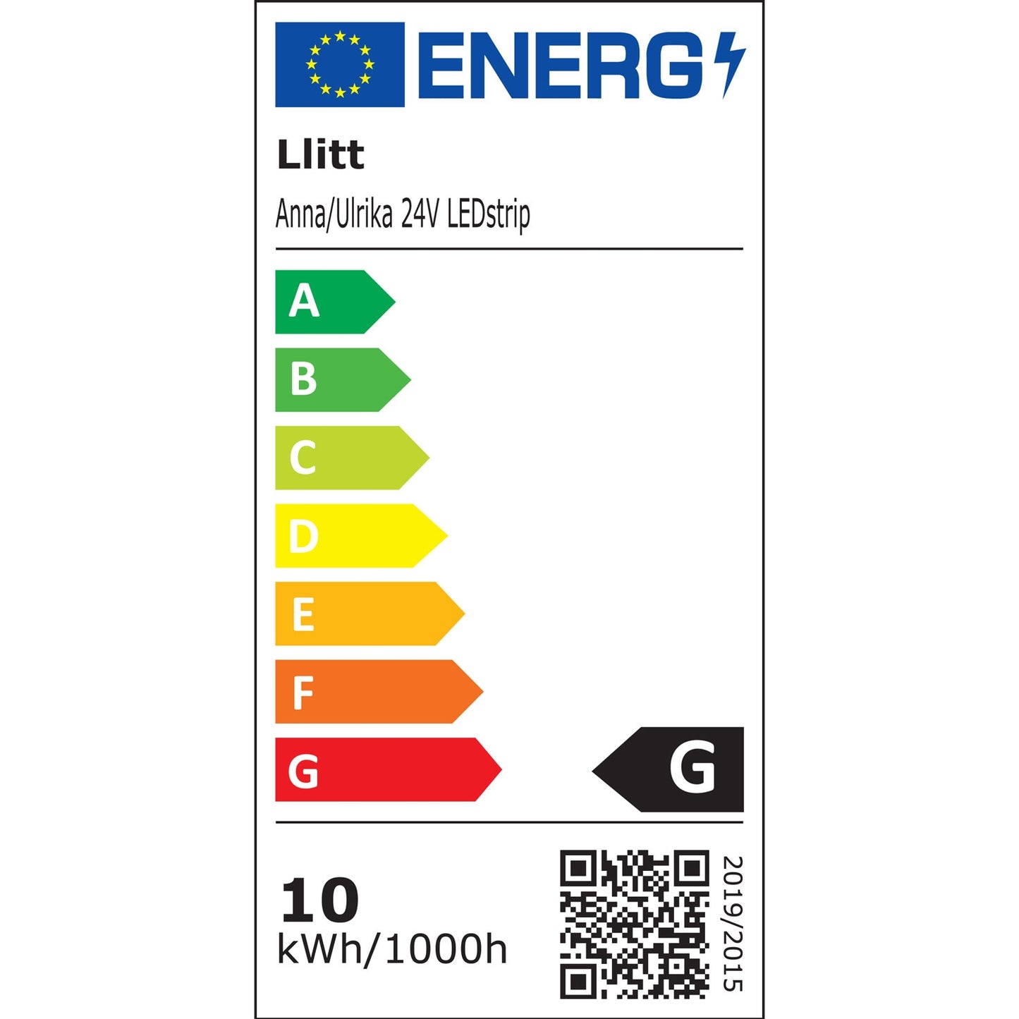 Ulrika Ledstrip kit COB-LED IP20 2m??? 3000K???