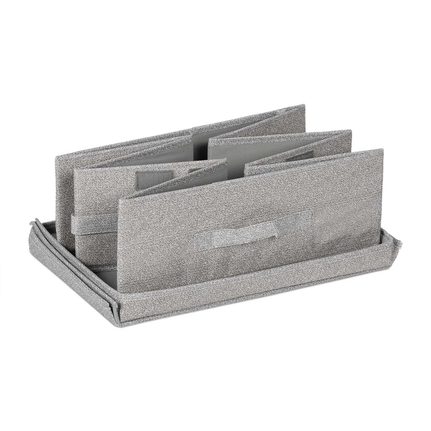 Underbed chest of drawers with lid 2-pack