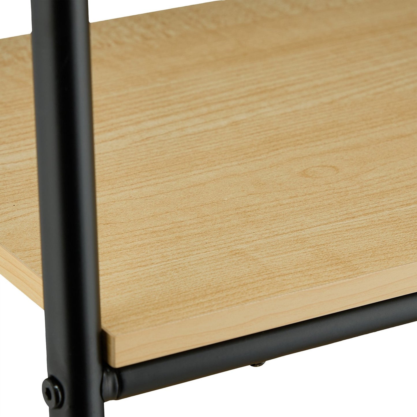 Upholstery with shelves