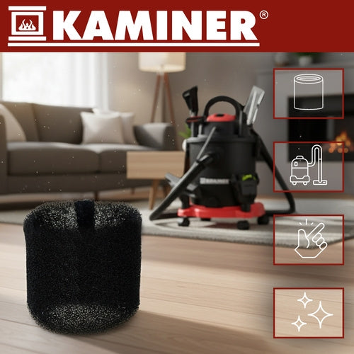 Vacuum Cleaner Sponge Filter, 28x7.5 cm, Polyurethane
