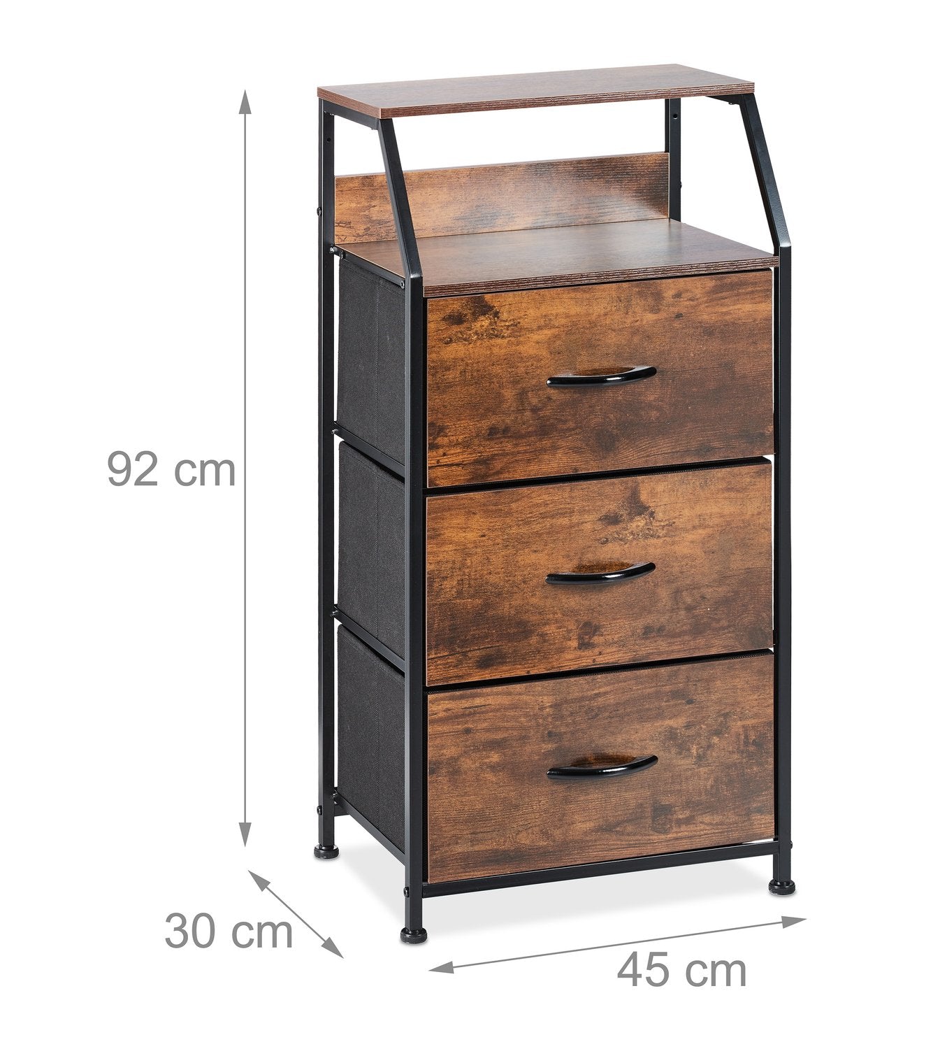 Vintage Shelf in Industrial Style Design