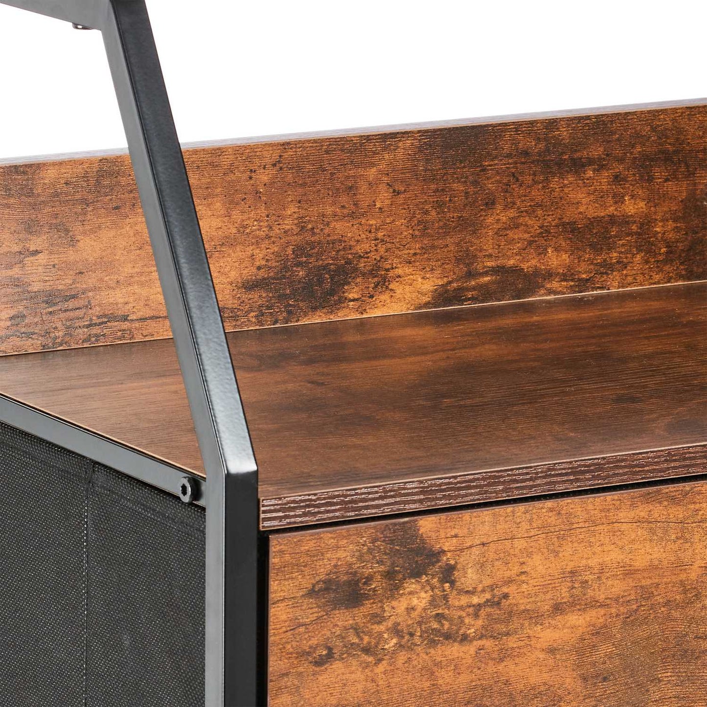 Vintage Shelf in Industrial Style Design
