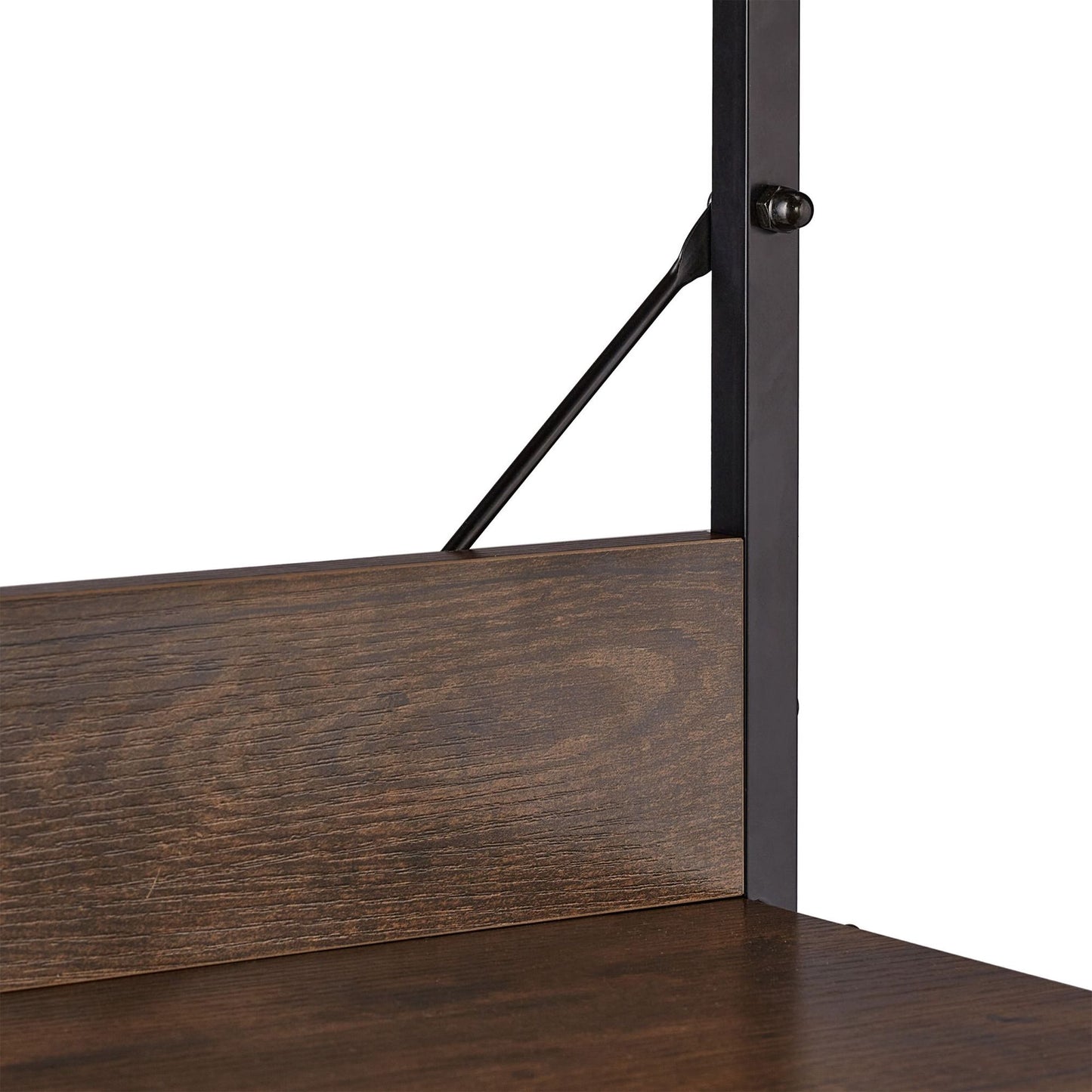Vintage shelf in industrial design
