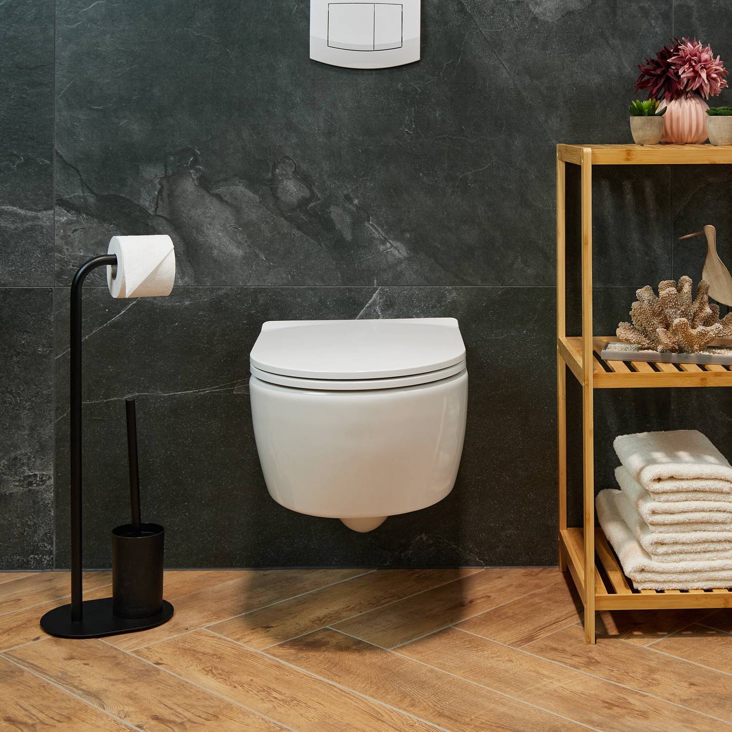 WC set with 2 replacement brush heads