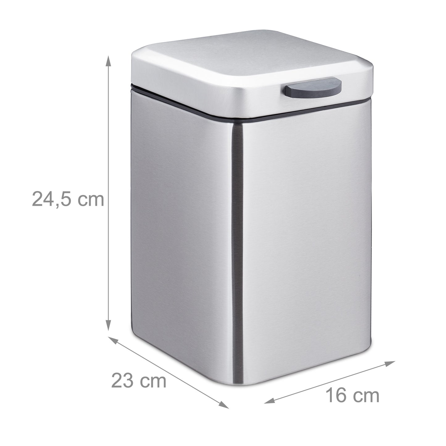 Wall Mounted Bathroom Bin 3 Litres
