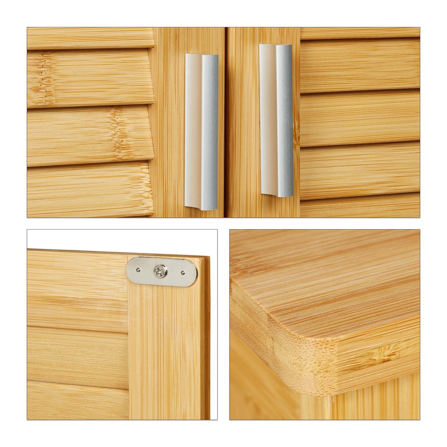 Wall cabinet LAMELL bamboo
