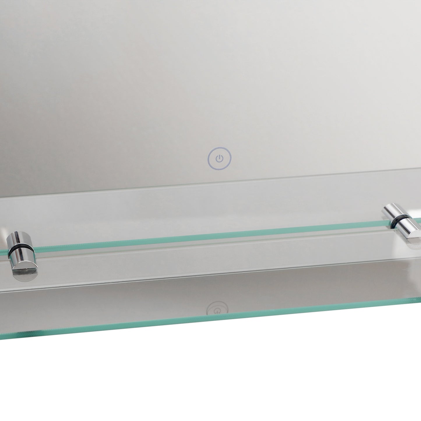 LED bathroom mirror with shelf, waterproof, 50x15.5x70cm